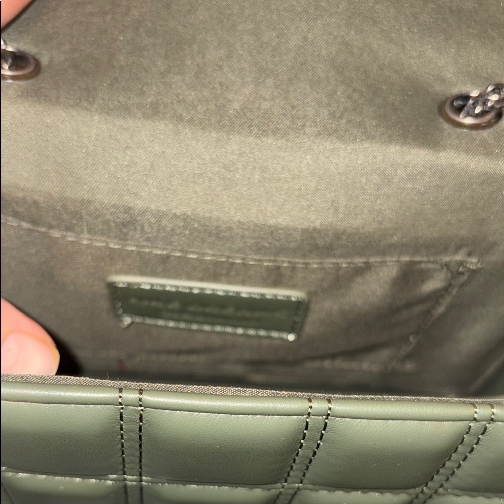 Like Dreams Green Quilted Chain Bag - Picture 4 of 6